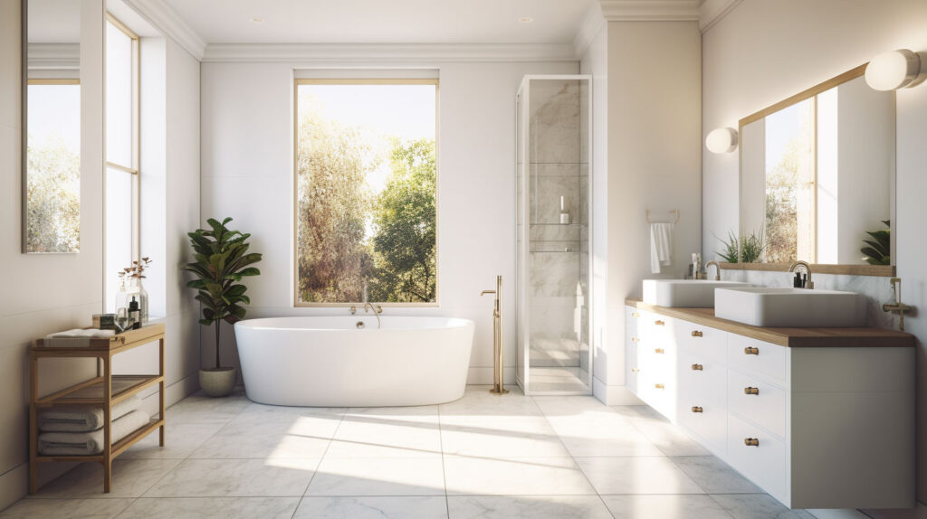 bathroom less is more