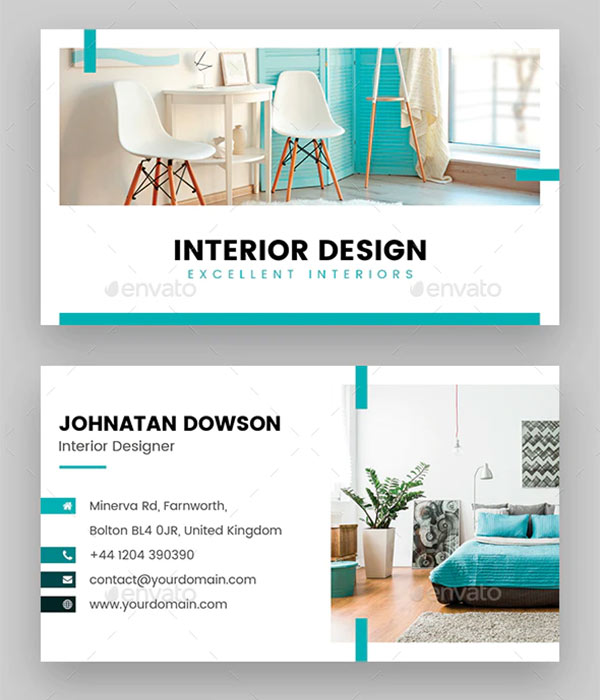 home staging business card template