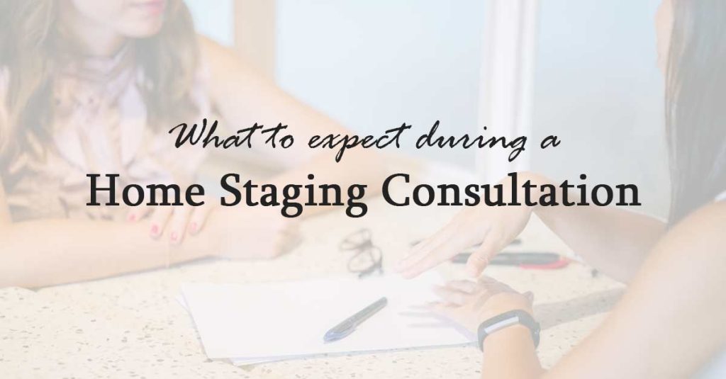 home staging consultation process