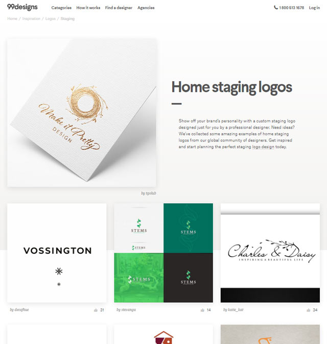 home staging logo