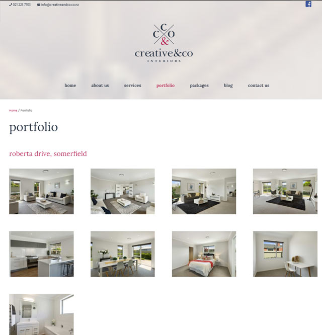 home staging portfolio