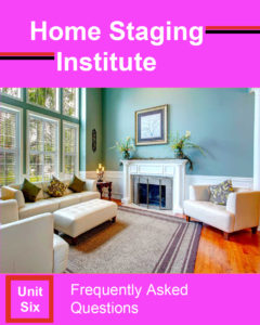 home staging certification unit six