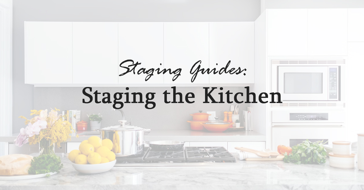 kitchen staging ideas