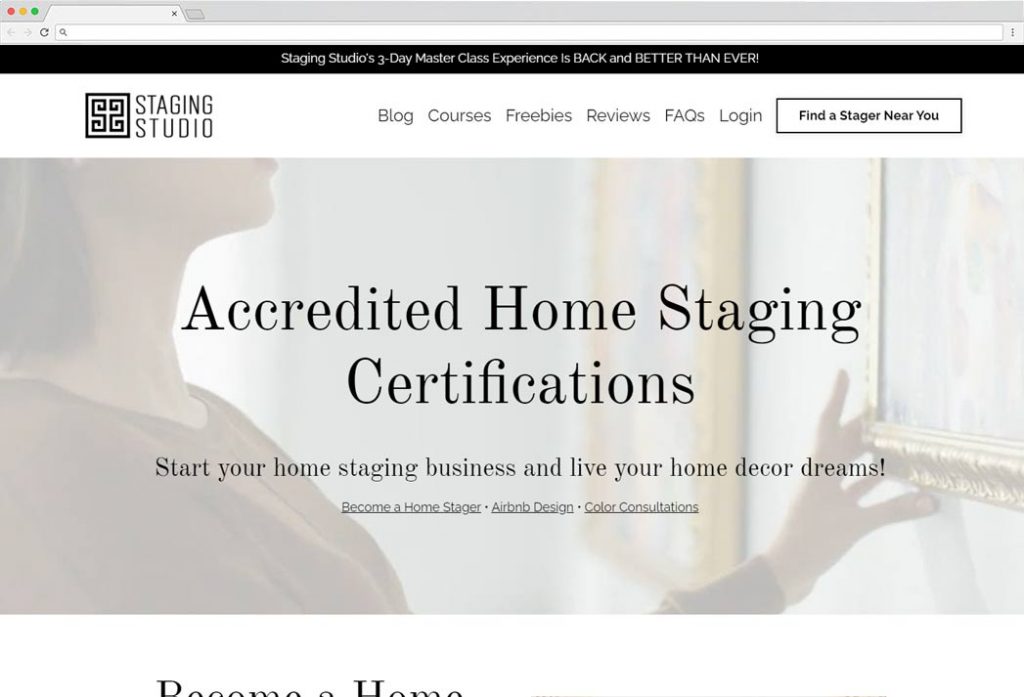 staging studio certification cost