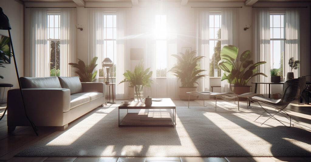 virtual home staging example